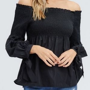 Off shoulder top